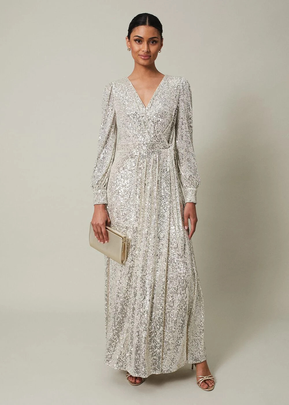 Amily Sequin Maxi Dress | Phase Eight UK | | Phase Eight