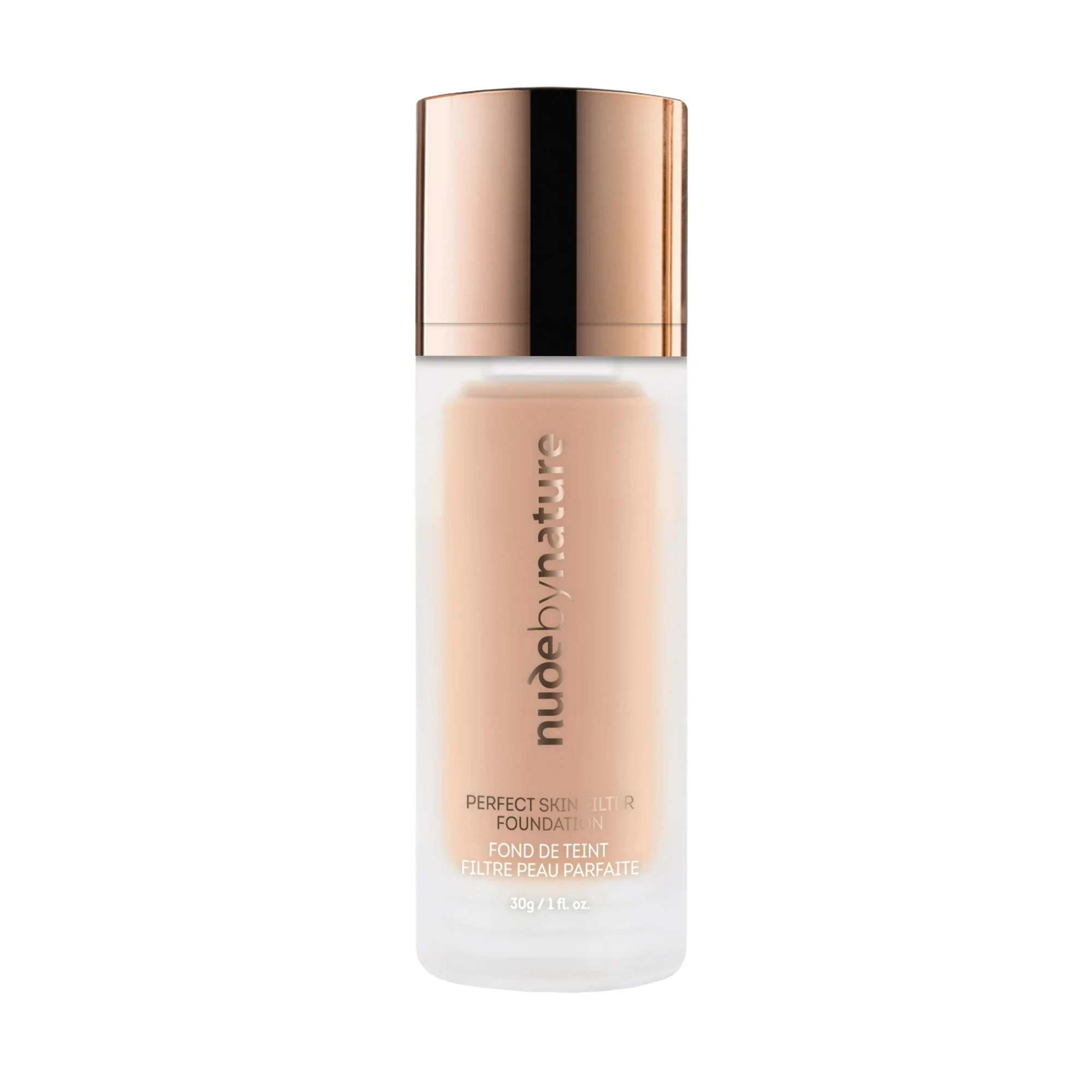 Nude by Nature Perfect Skin Filter Foundation, N4 Silky Beige | Walmart (US)