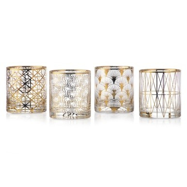 Soiree Double Old-Fashioned - Set of 4 | Z Gallerie
