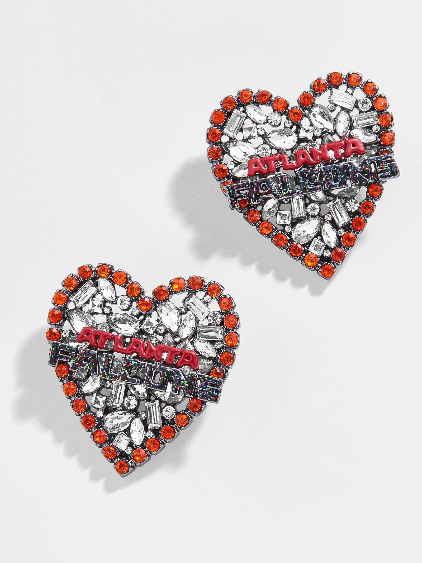 Atlanta Falcons NFL Statement Stud Earrings - Atlanta Falcons | BaubleBar (US)