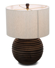 22in Wood Table Lamp | TJ Maxx