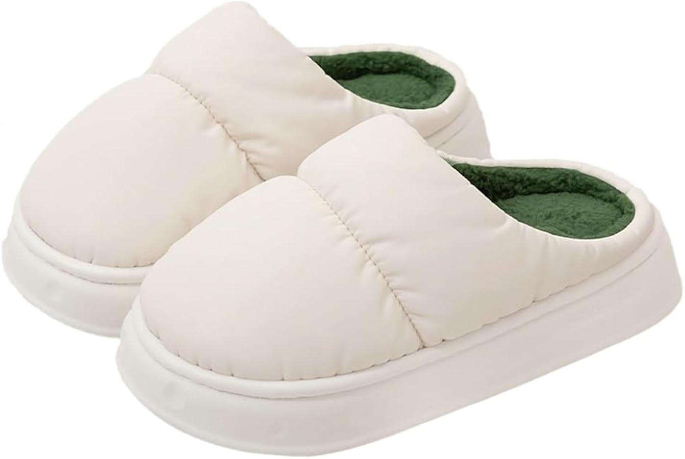 Rungion House Slippers for Women Men Puffer Slides | Amazon (US)