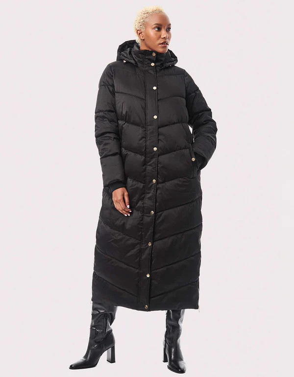 Astoria Long Winter Puffer Coat | Bernardo Fashions