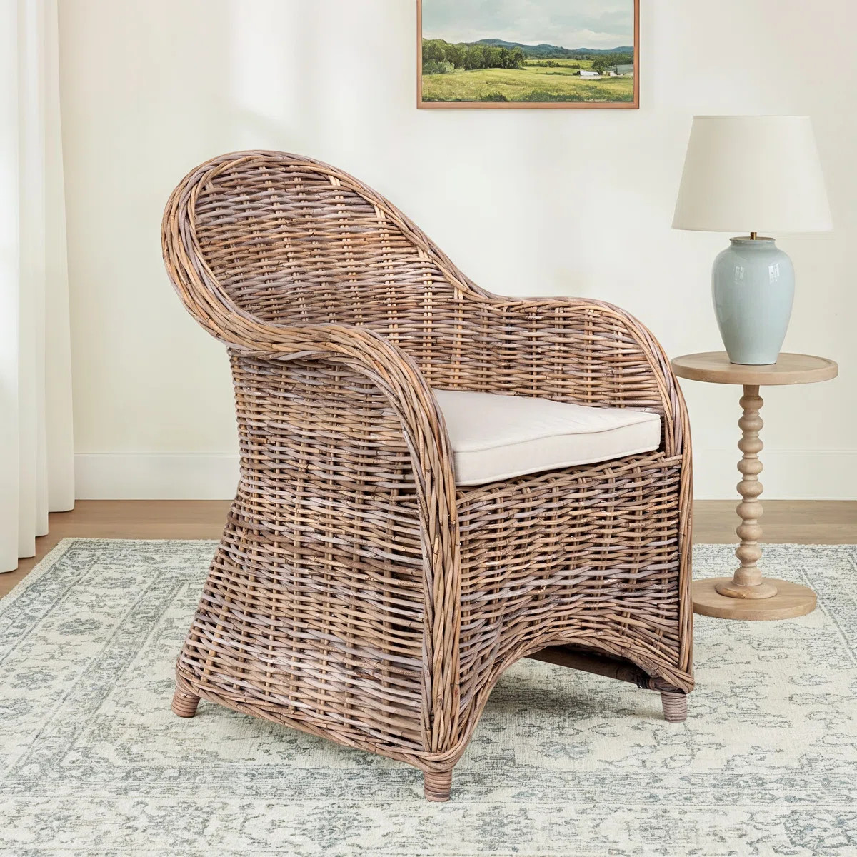 Attina Upholstered Armchair | Wayfair North America