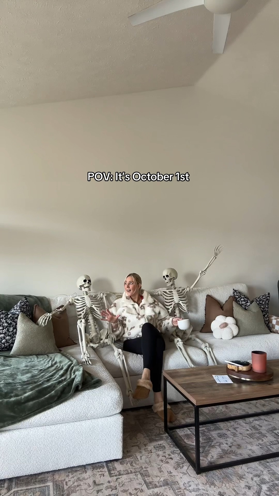 Never been a huge Halloween girl until I found these 5ft poseable skeletons. And now that we have a home I’m even more excited to decorate!! 💀👻 

#LTKSeasonal #LTKHalloween #LTKHome