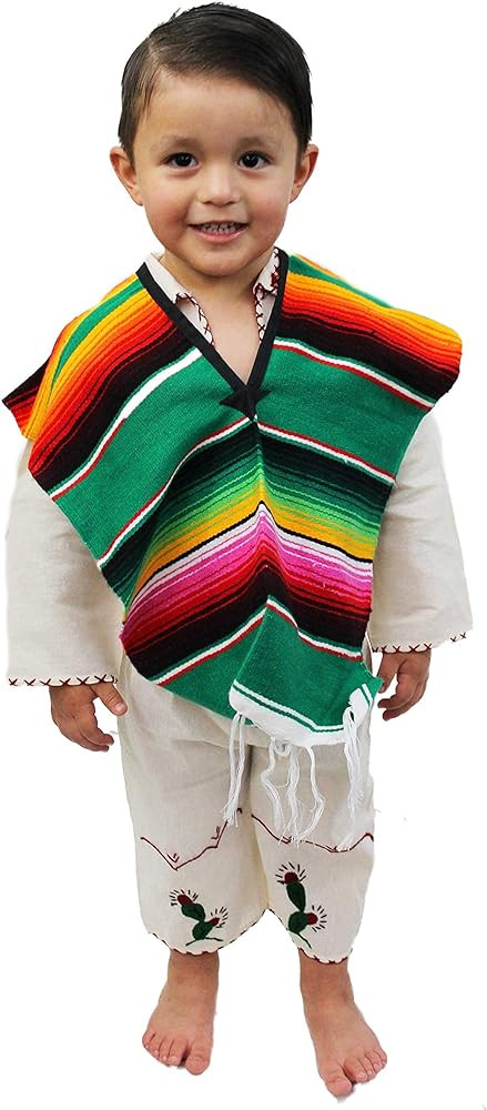 Leos Imports (TM Mexican Sarape Serape Boys/Girls Poncho | Amazon (US)