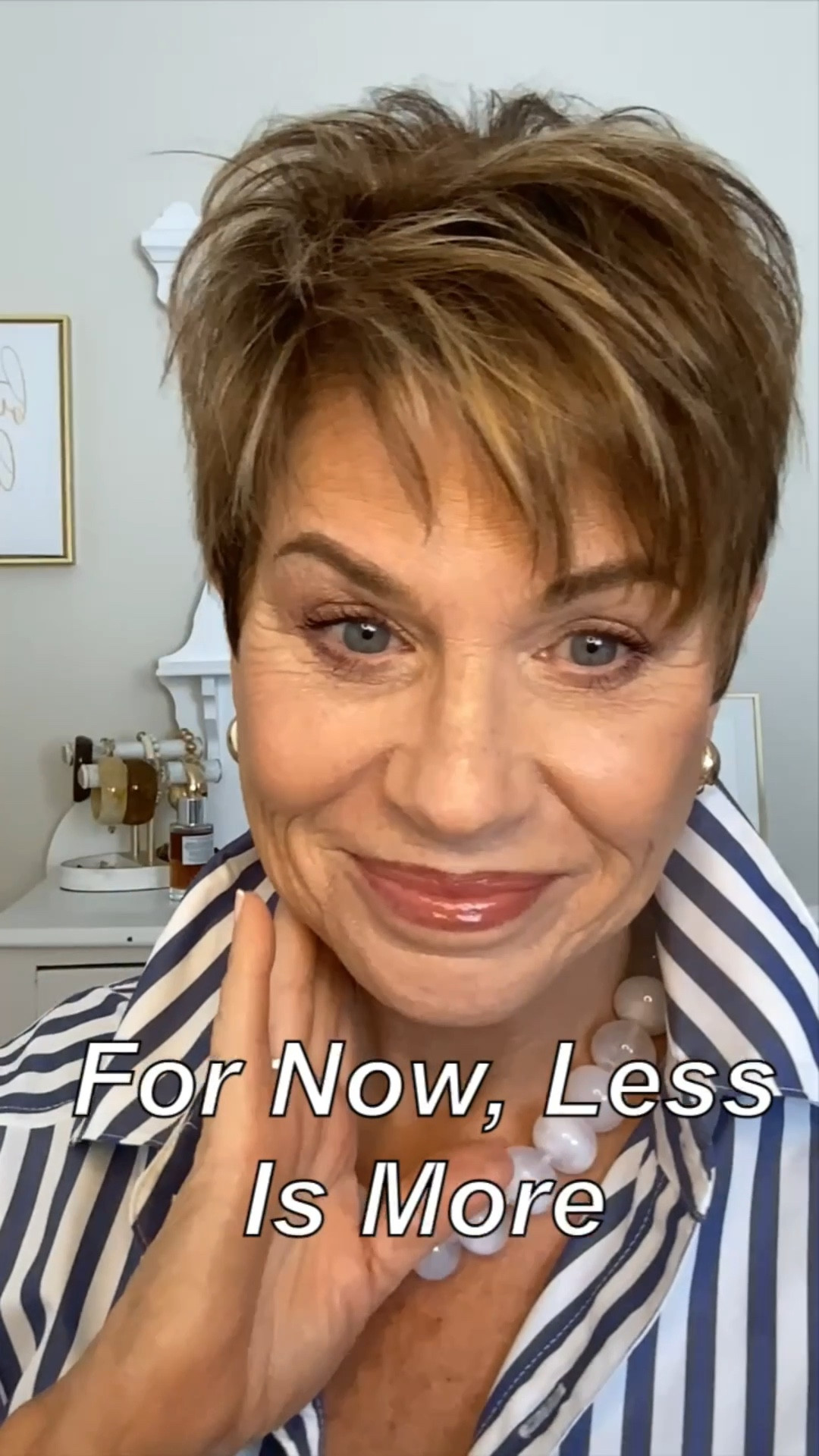 My hair is finer and thinner than it used to be, so I keep styling simple. This is the only product I’m using right now: Davines This Is An Invisible Serum — lightweight, no buildup, no crunch.

No miracles promised. Just what works for my hair right now.

#LTKBeauty #LTKdayinmylife #LTKOver40