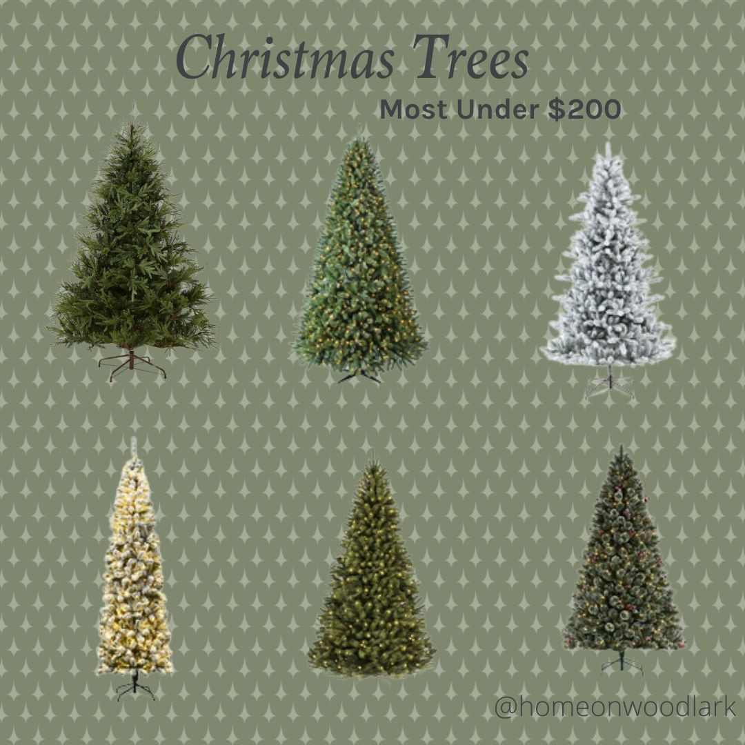 Christmas trees for under $200!  

Walmart Christmas tree.  Amazon Christmas tree.  Flocked Christmas tree.  

#LTKSeasonal #LTKHoliday #LTKHome