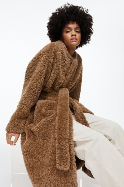 Soft Tie-belt Coat | H&M (US + CA)