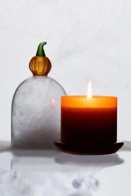 Fall Icon Cloche Pumpkin Sweet Vanilla Glass Candle | Anthropologie (US)