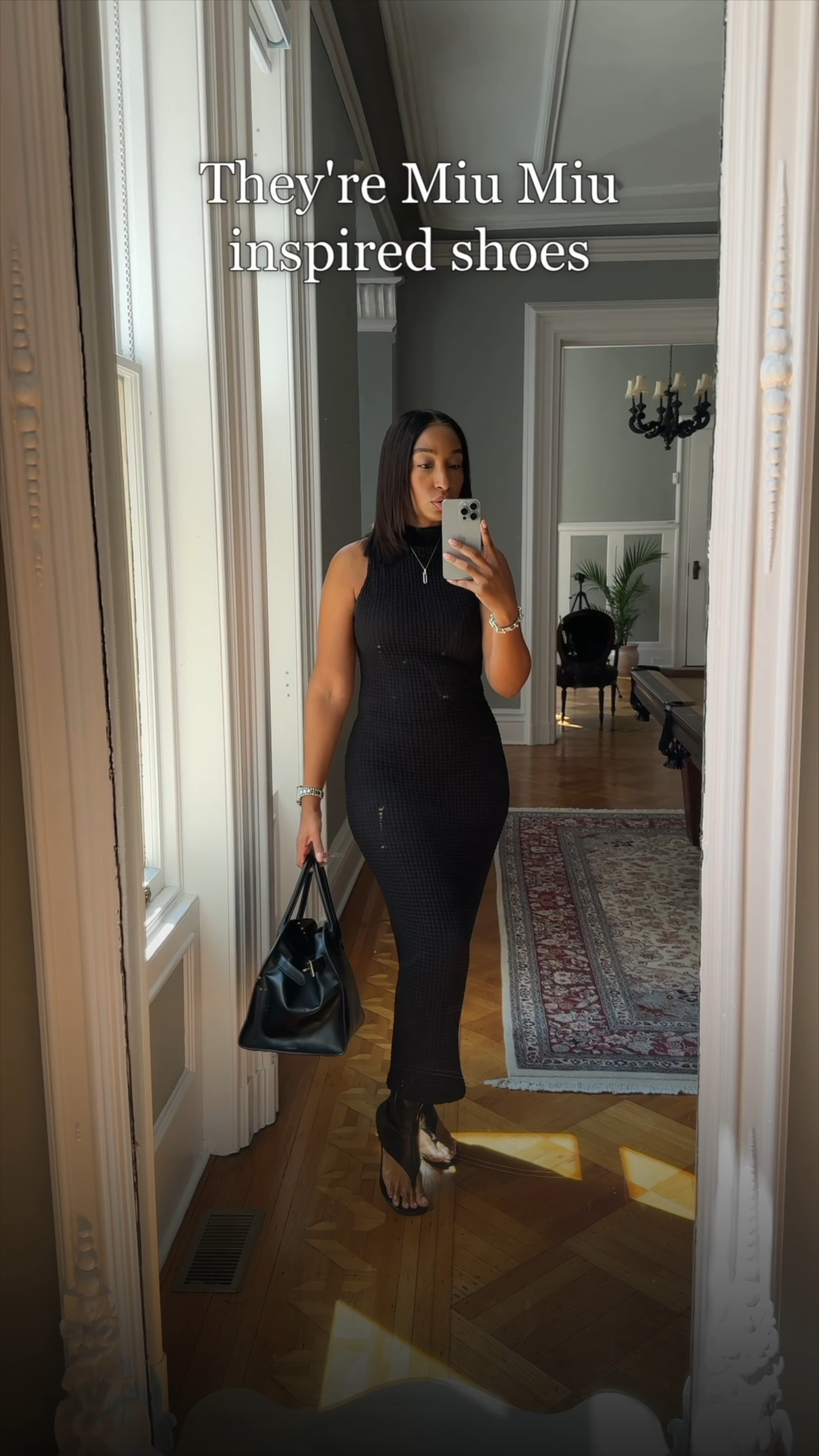 I threw on this little black dress that I got from Amazon with my new black leather bag and leather open toe boots and I’m absolutely obsessed with how this quick fit turned out. 👌🏾

#LTKNYFW #LTKParties #LTKStyleTip