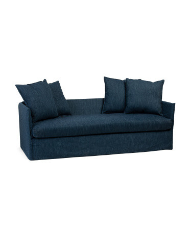 80in Linen Look Sofa | TJ Maxx