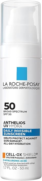 La Roche Posay Anthelios UV Sunscreen SPF 50, Daily Sunscreen for Face in 3 Formulas, UV Tone wit... | Amazon (US)