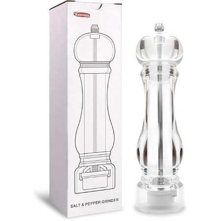 Cole & Mason London Refillable Spice Mill, 12" Salt Mill, Acrylic | Amazon (US)
