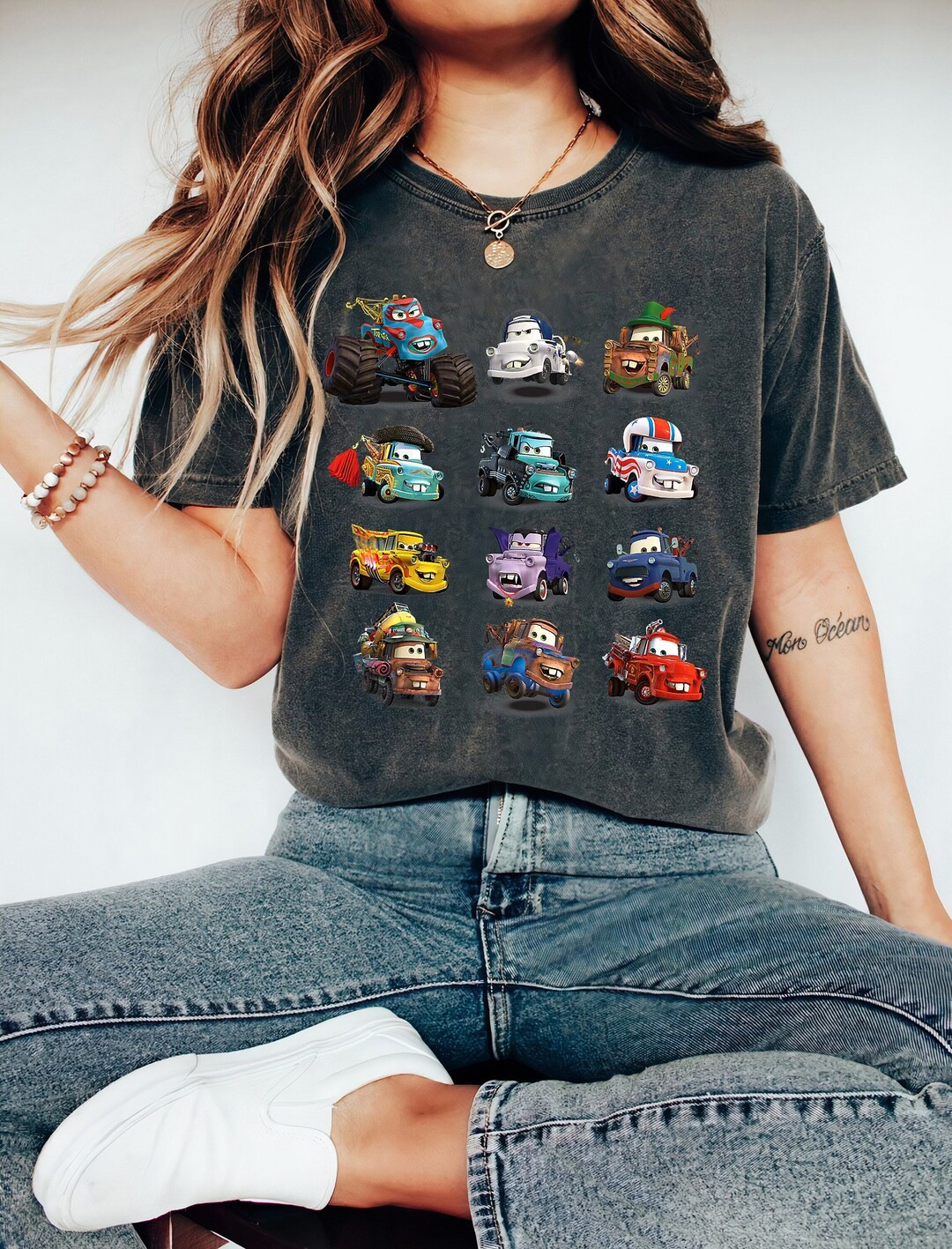 Disney and Pixar’s Cars Many Maters Shirt, Disney Cars Tow Mater Character Shirt, Disneyland Va... | Etsy (US)