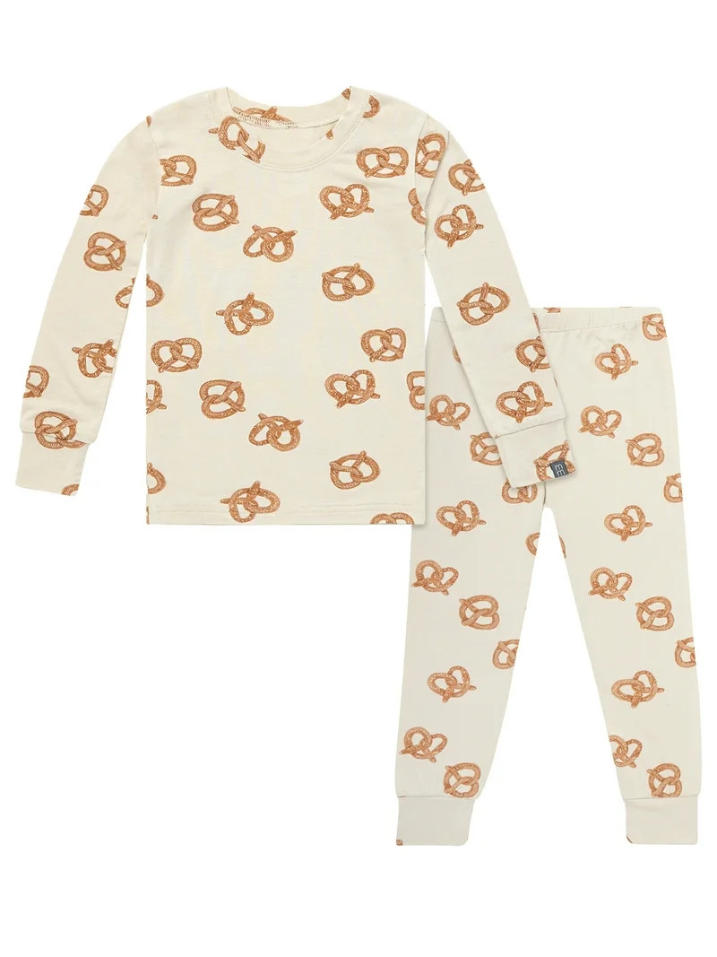 Modern Moments by Gerber Toddler Neutral Super Soft Pajama Set, 2-Piece, Sizes 12 Months-5T | Walmart (US)