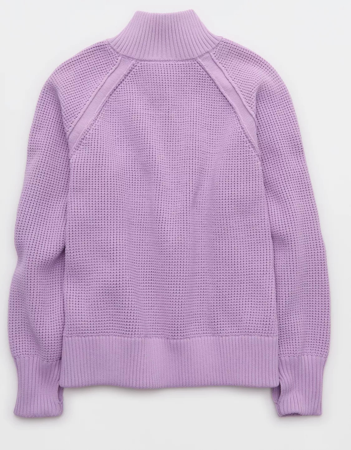 OFFLINE By Aerie Cool Down Quarter Zip Waffle Sweater | Aerie