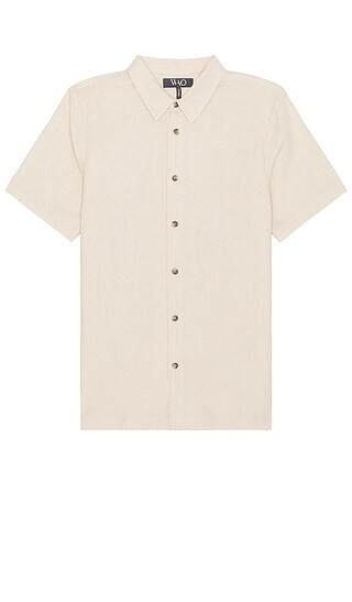 The Short Sleeve Shirt in Natural | Revolve Clothing (Global)