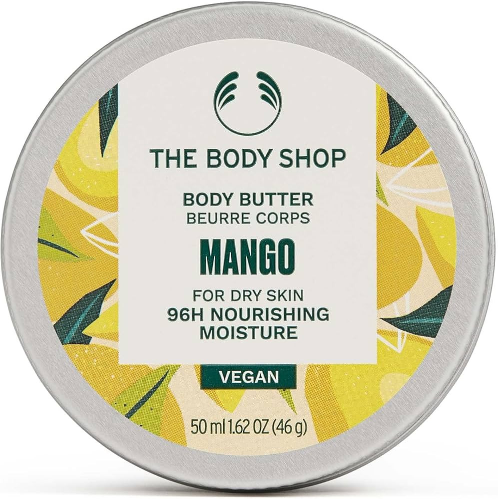The Body Shop Mango Body Butter – Nourishing & Moisturizing Skincare for Very Dry Skin – Vega... | Amazon (US)