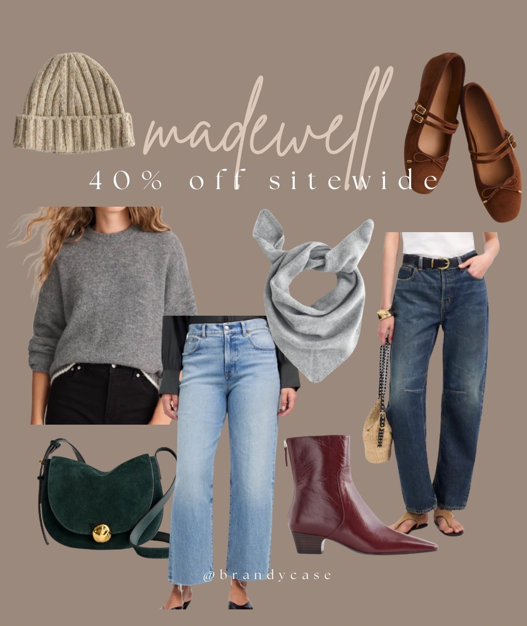 40% off madewell! Some of my favorite jeans pre-pregnancy, I usually size down in madewell! 

#LTKCyberWeek #LTKSaleAlert #LTKHoliday