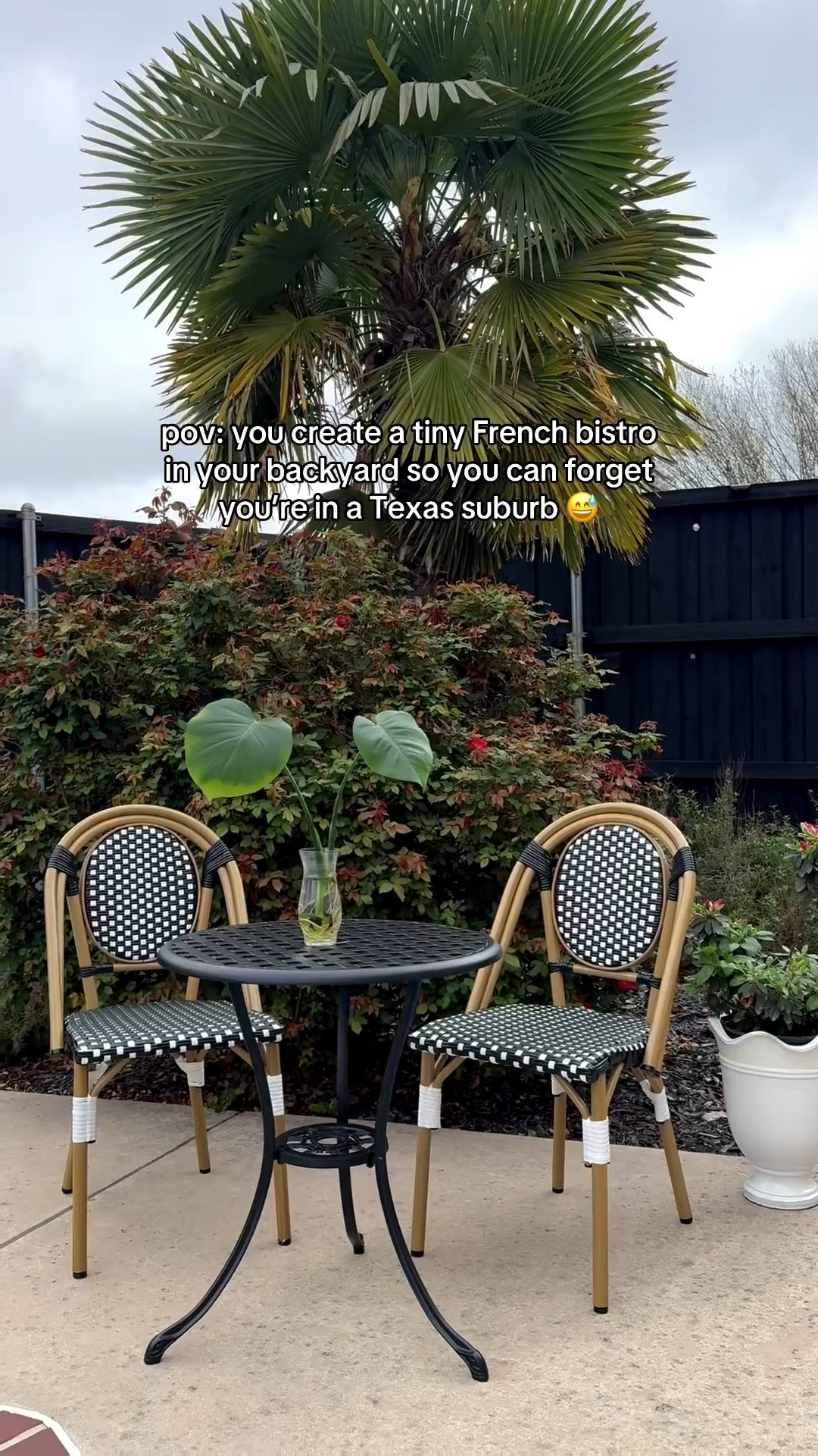 Hoping my french bistro set helps me forget I'm in a Texas suburb 🥲

#LTKSaleAlert #LTKHome #LTKSpringSale