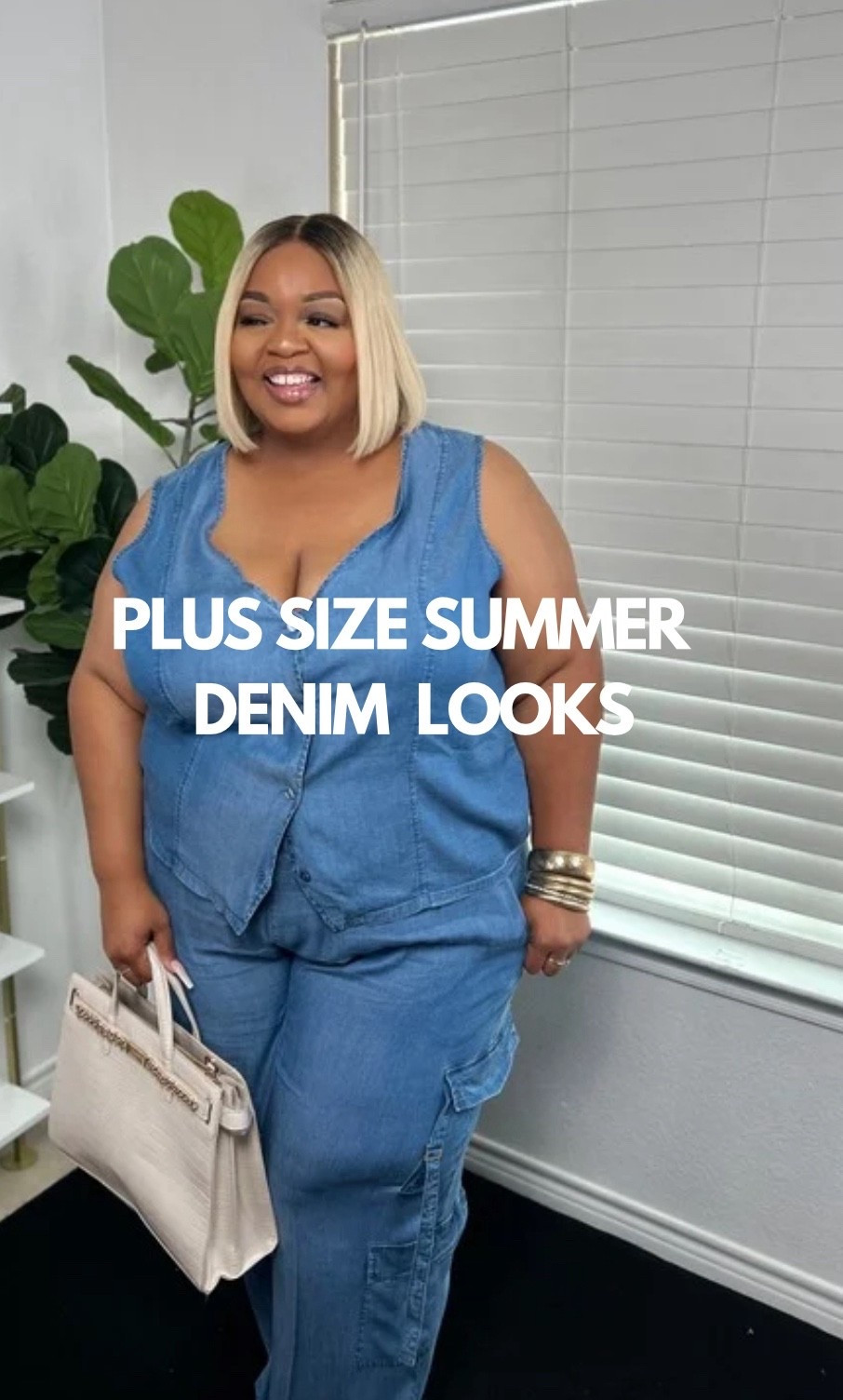 Plus size summer denim looks 

#LTKPlusSize #LTKOver40 #LTKStyleTip