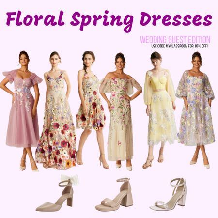 Need a dreamy dress for a spring event? Look no further with these gorgeous floral dresses. They come in many colors and styles and will make you stand out in the most beautiful way! Use code myclassroom for 10% off!!!

#LTKstyletip #LTKsalealert #LTKwedding