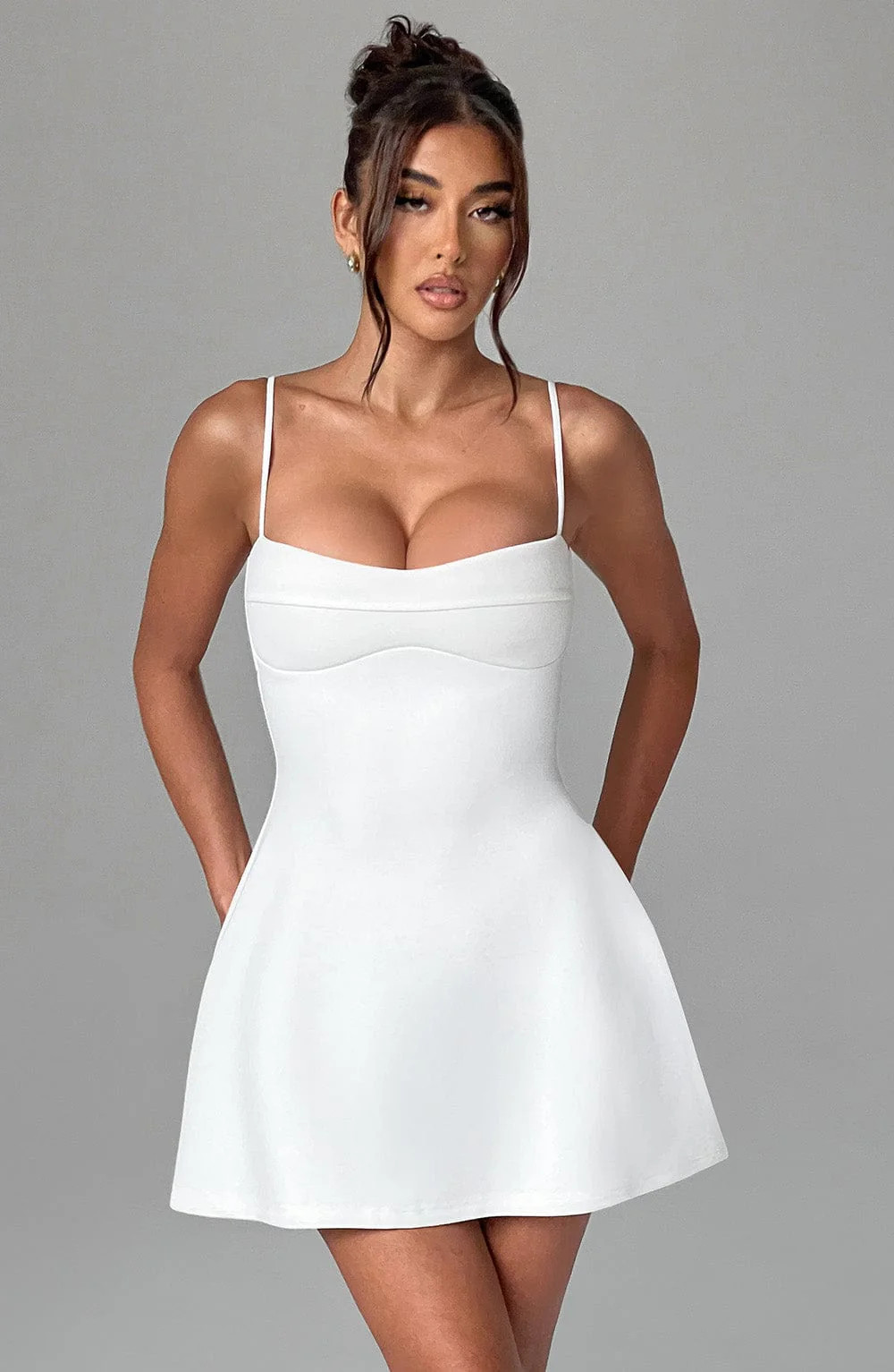 Dakota Mini Dress - Ivory | Babyboo (global)