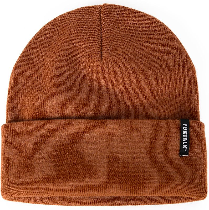 FURTALK Womens Knit Beanie Hat Acrylic Winter Hats for Women Men Soft Warm Unisex Cuffed Beanie a... | Amazon (US)