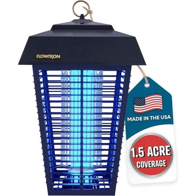 Flowtron Bug Zapper, Mosquito Zapper with 1.5 Acre of Coverage, (2x) 40W Bulbs & 5600V Killing Grid | Target
