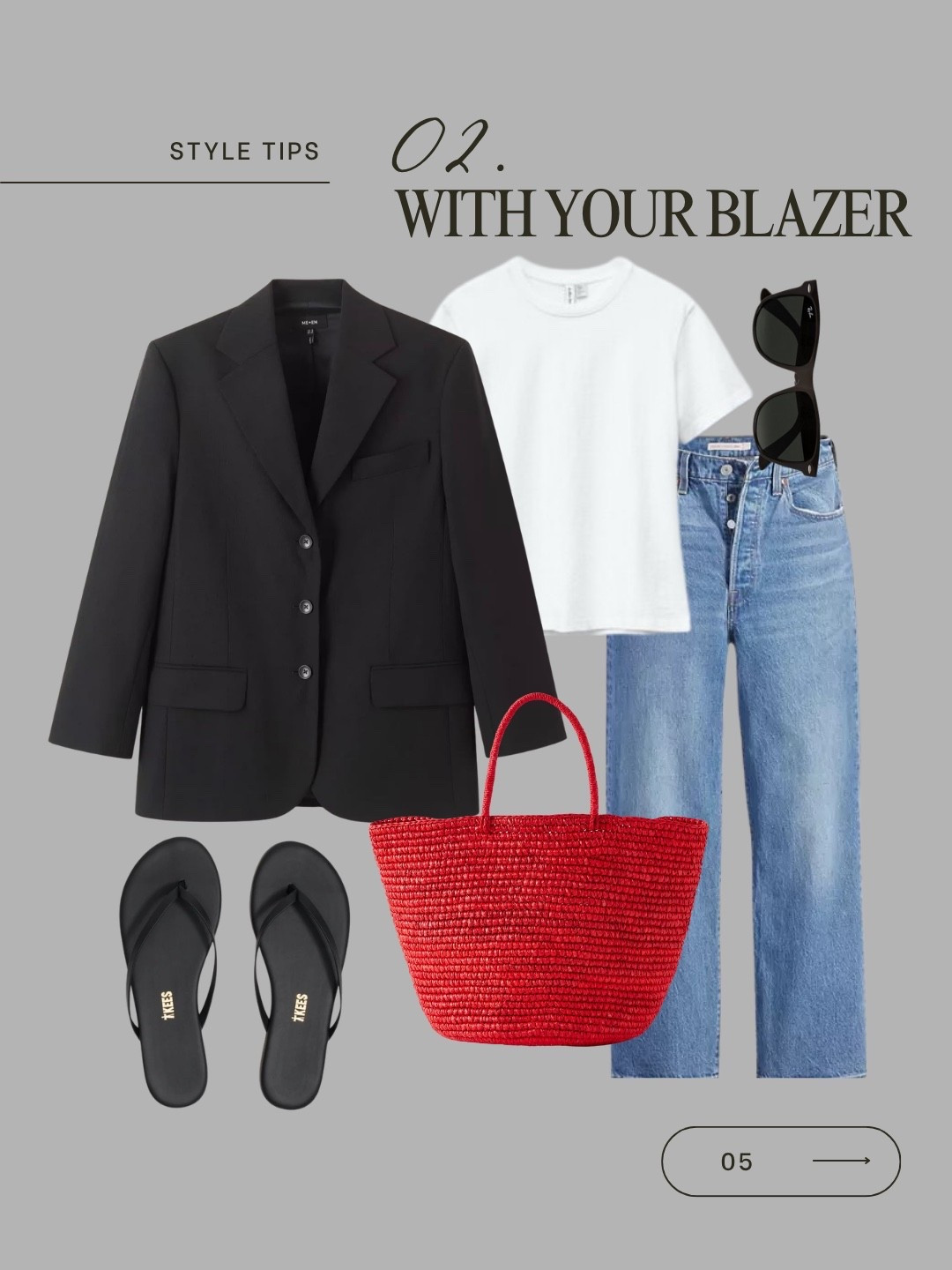 White t-shirt outfit 

#LTKspring #LTKstyletip