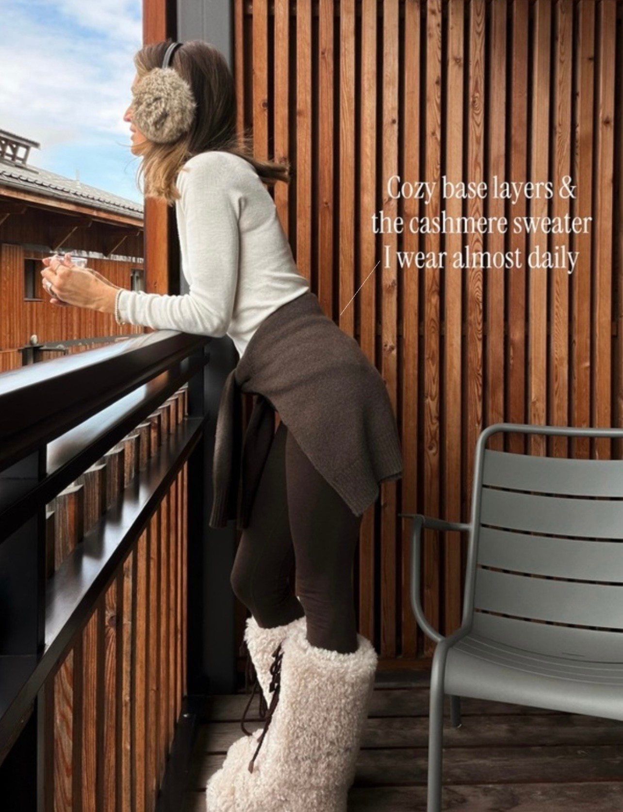 Going to miss these mornings in the balcony. 🤎 My daily base layers!
Sizes xs

#LTKActive #LTKTravel #LTKootd