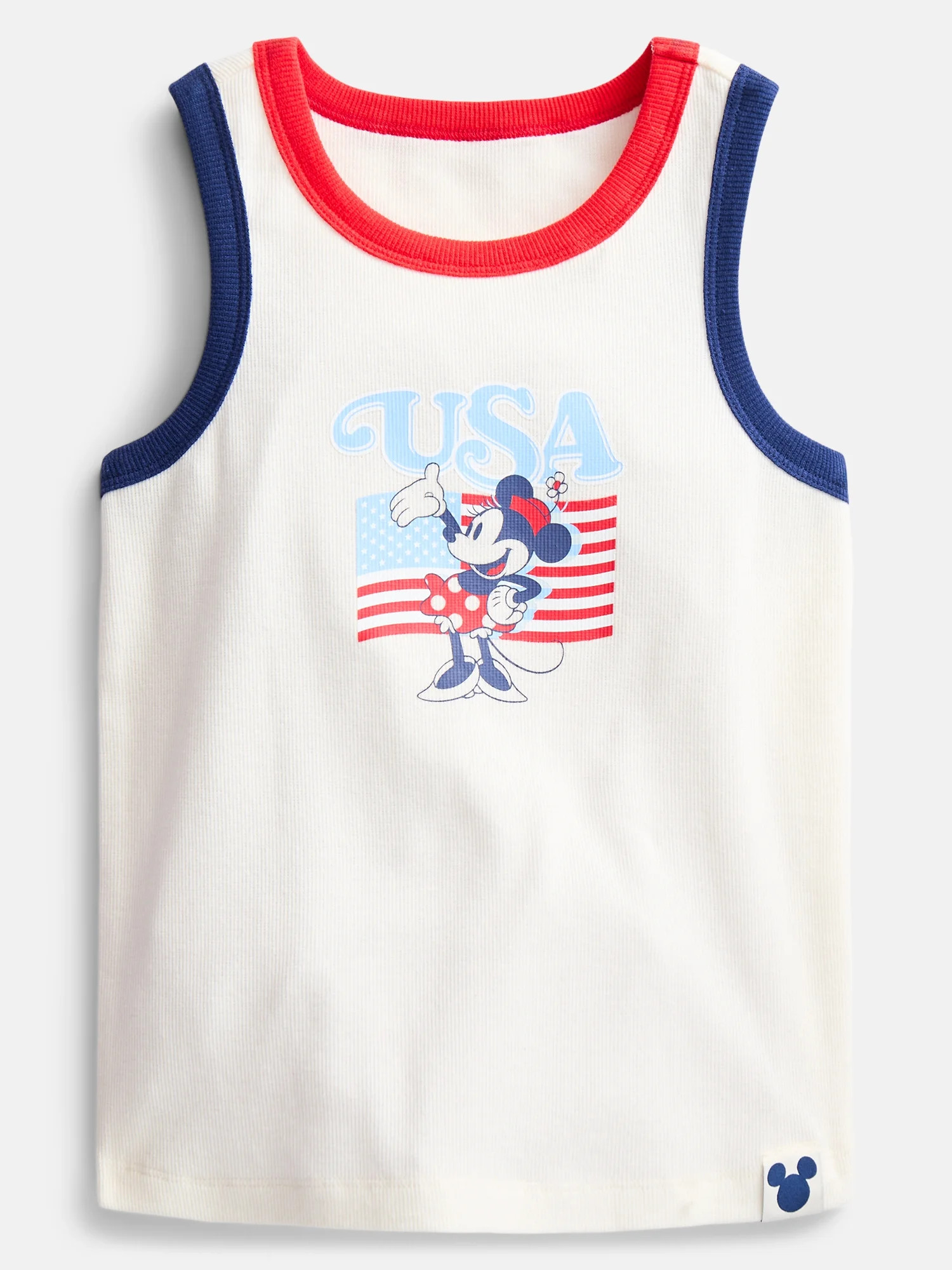 Minnie Mouse Girls USA Graphic Tank Top, Sizes 4-18 | Walmart (US)