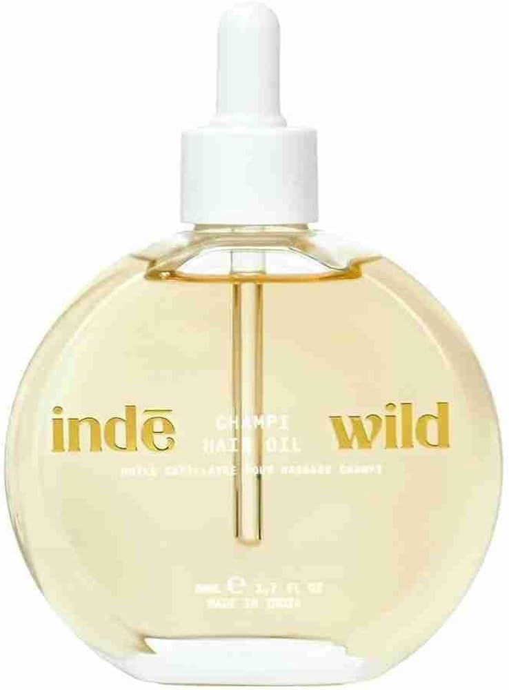 i'nde w'ild Champi Hair Oil (50 ml) with Brahmi, Amla, and Bhringraj | Ayurvedic Hair Growth Oil ... | Amazon (US)