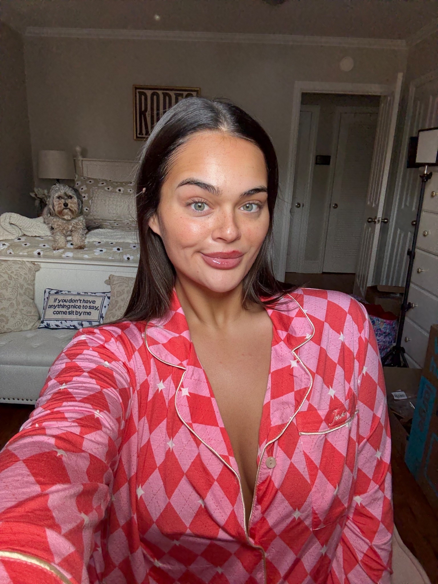 On my no makeup day I make sure to self tan my fav the night before and then add in moisturizer, curl my lashes, and a lip stain!! 

#LTKBeauty