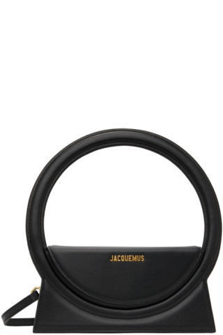 Jacquemus - Black Le Papier 'Le Sac Rond' Bag | SSENSE