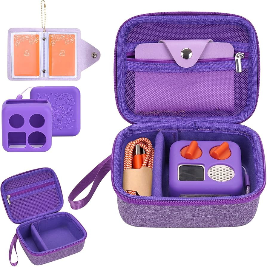 YouKnow Hard Case and Silicone Cover for Yoto Mini Player, Kids Audio Music Accessory with Card C... | Amazon (US)