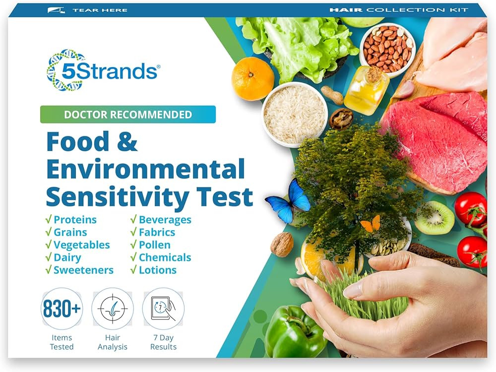 5Strands Food & Environmental Sensitivity Test for Adults & Children, 800+ Items Tested, Kids Int... | Amazon (US)