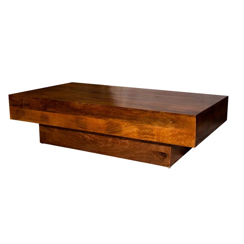 Crowl Solid Wood Block Coffee Table | Wayfair Professional