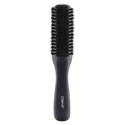 Conair Boar Bristle Grooming Hair Brush - Black | Target