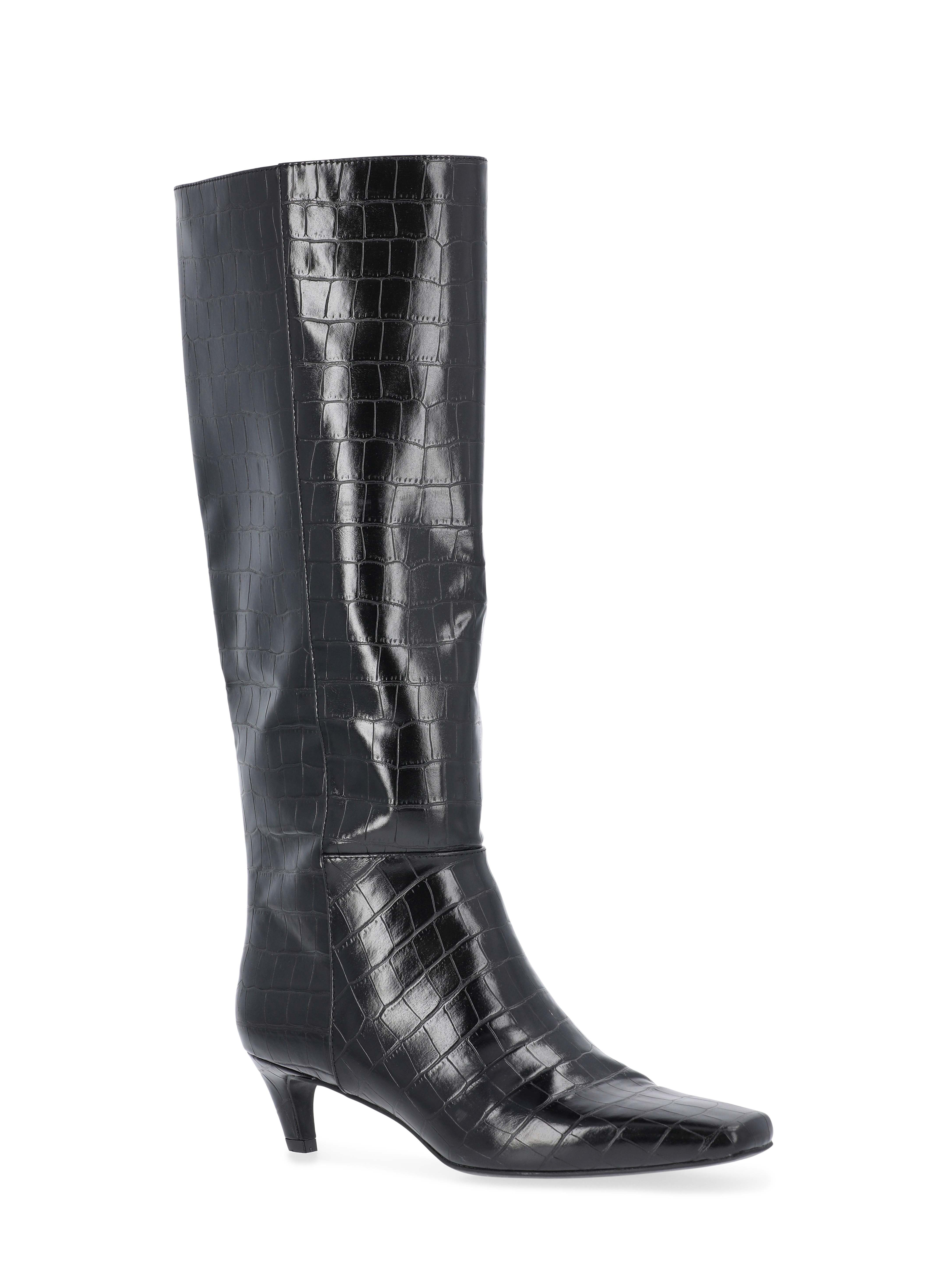 Scoop Women's Knee High Kitten Heel Boots (Wide Width Available) | Walmart (US)