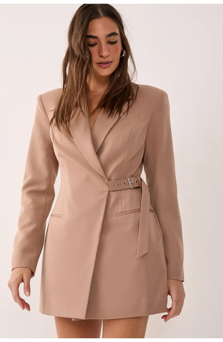 NASTY GAL Shoulder Pad Blazer Dress | Nordstrom | Nordstrom