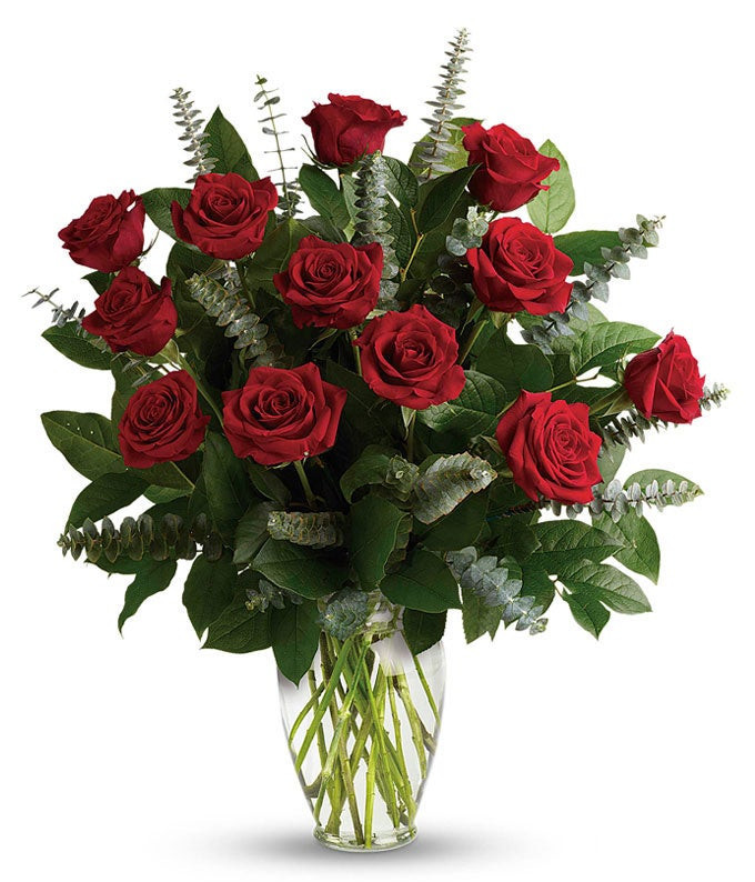 Grand Red Roses | From You Flowers
