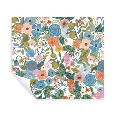 Rifle Paper Co. Garden Party 20' L x 27" W Peel and Stick Wallpaper Roll | Wayfair North America