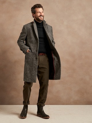 Mock-Neck Sweater in Responsible Wool | Banana Republic (US)