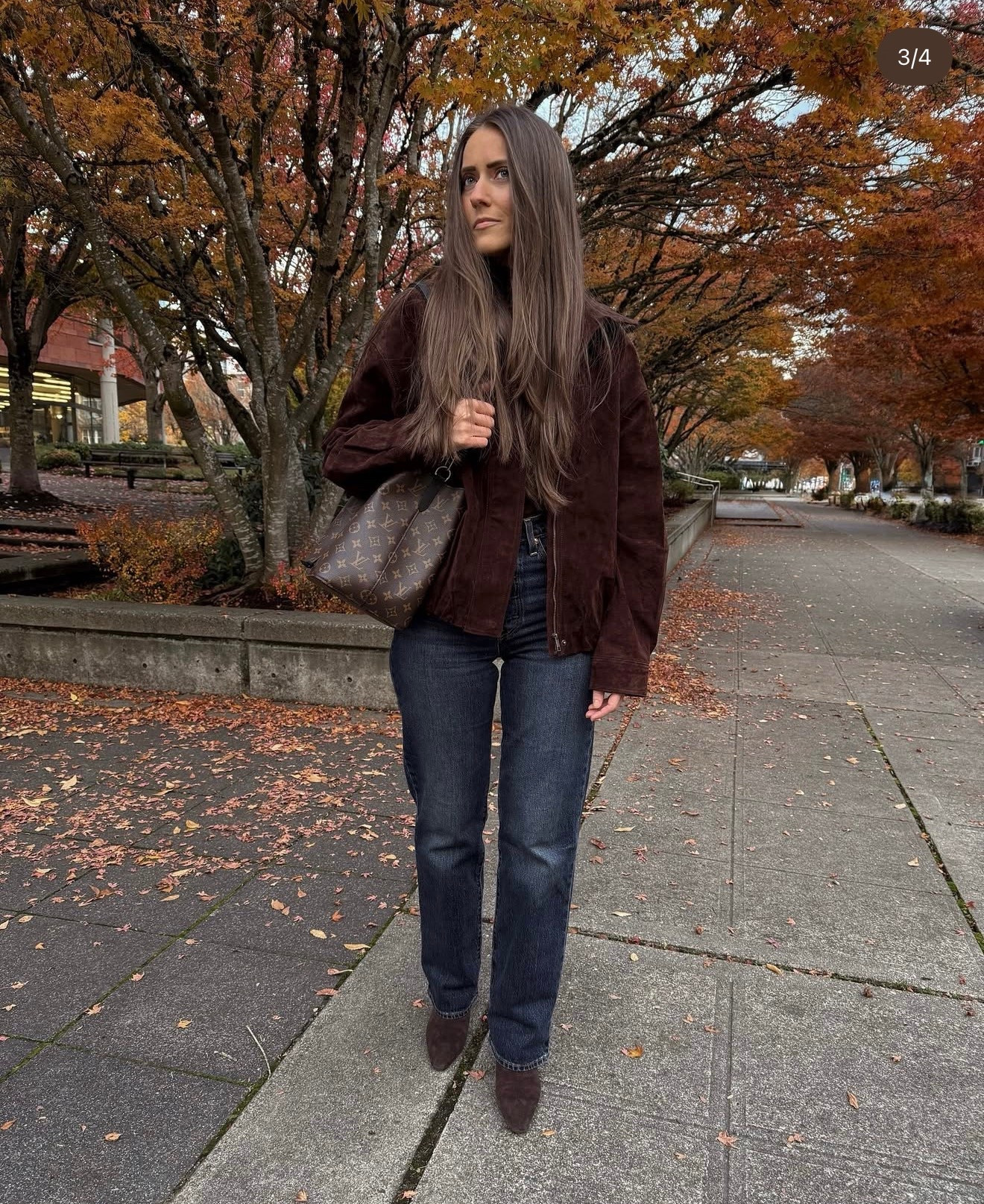 Suede jacket ootd 
Jacket @zara 

#LTKdayinmylife #LTKSeasonal #LTKWorkwear