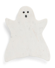 14in Marble Figural Ghost Cheeseboard | TJ Maxx