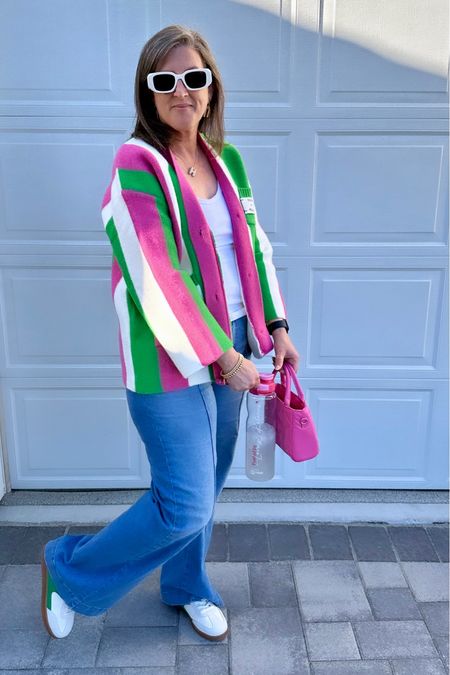 JASCLS winter, long sleeve, cable, knitted color block, Boho striped sweater, cardigans, chunky sweater, cardigans for women

#LTKover40 #LTKstyletip #LTKshoecrush