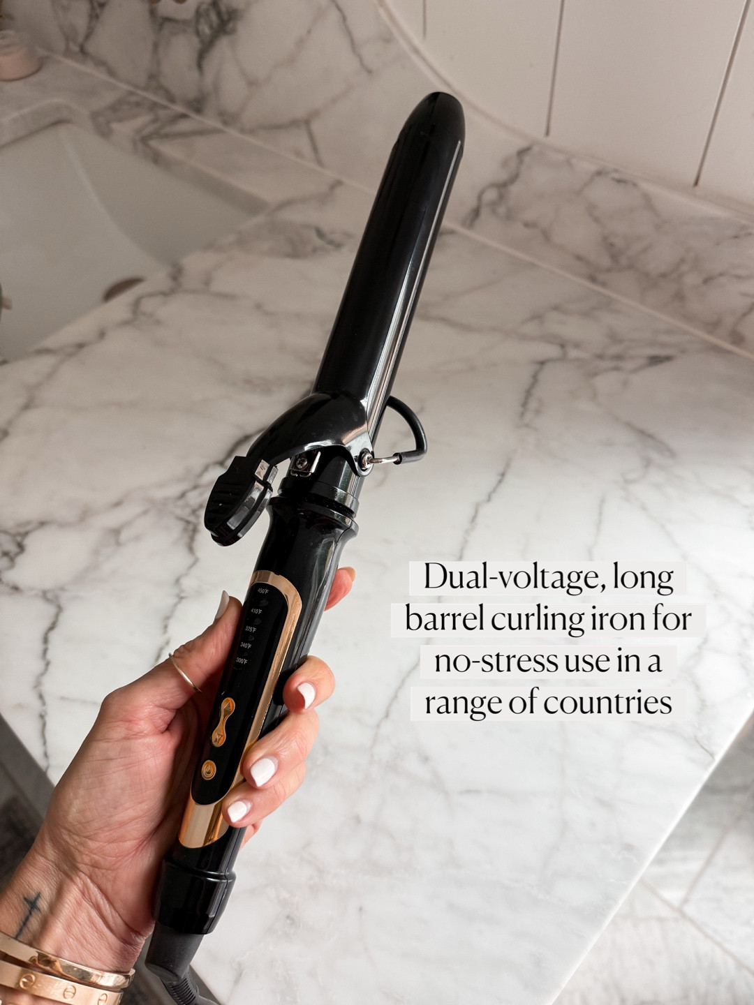 Sugarplum | Travel Essentials 

My go-to curling iron! The dual-voltage feature makes traveling internationally with it so easy. ✈️ 

 #LTKOver40 #LTKSaleAlert #LTKTravel