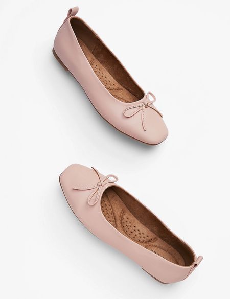 These bow ballet flats are 30% off & marked down to $20! Darling & would be a perfect pop of pink for both Valentine’s Day & Spring + Easter

#LTKshoecrush #LTKSeasonal #LTKsalealert